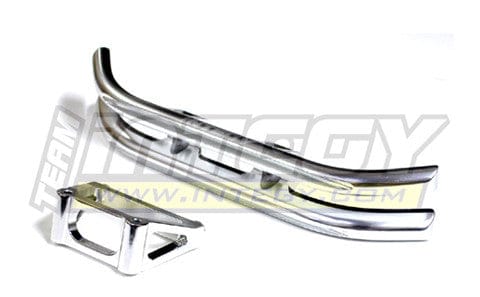 INTT3103S SILVER ALLOY FRONT BUMPER W/MOUNT:REVO