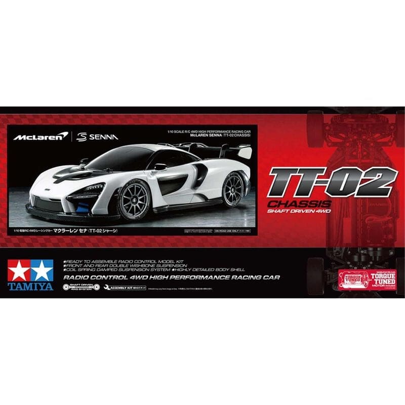 TAM58711A 1/10 RC McLaren Senna, TT-02 Kit