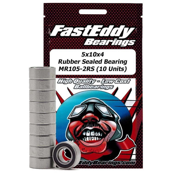 10 Pcs MR95-2RS Rubber Sealed Bearings – 5x9x3mm Miniature Ball Bearings