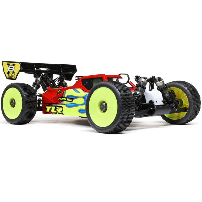TLR04012 1/8 8IGHT-X/E 2.0 Combo 4WD Nitro/Electric Race Buggy Kit