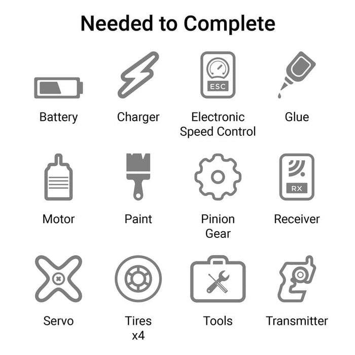 TLR04012 1/8 8IGHT-X/E 2.0 Combo 4WD Nitro/Electric Race Buggy Kit