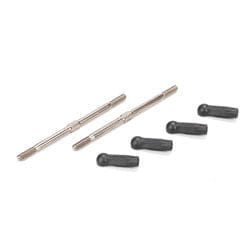 TLR234043 Turnbuckle, HD, 80mm (2): 22T 2.0