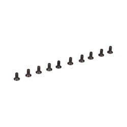 TLR235003 Flat Head Screws, M2.5 x 6mm (10)