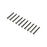 TLR235009 Flat Head Screws, M3 x 30mm (10)