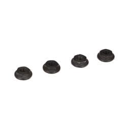 TLR236001 4mm Low Profile Serrated Nuts (4)