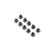 TLR245016 M3 Flanged Lock Nuts (10)