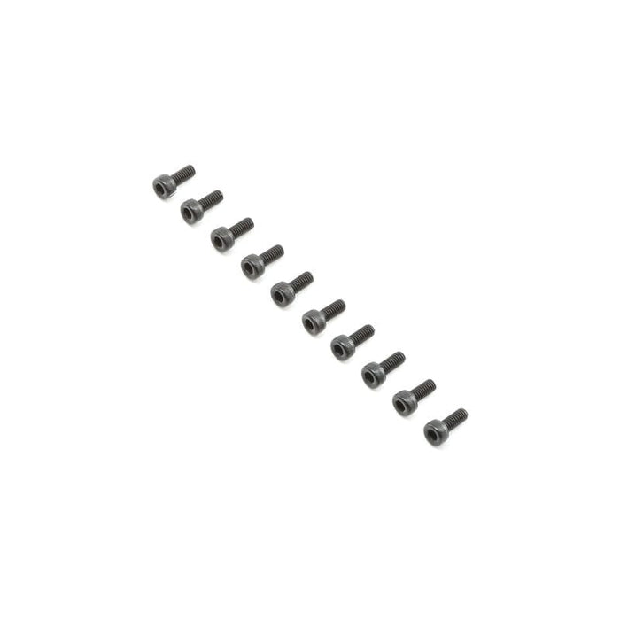TLR255003 Cap Head Screws, M2.5x6mm (10)