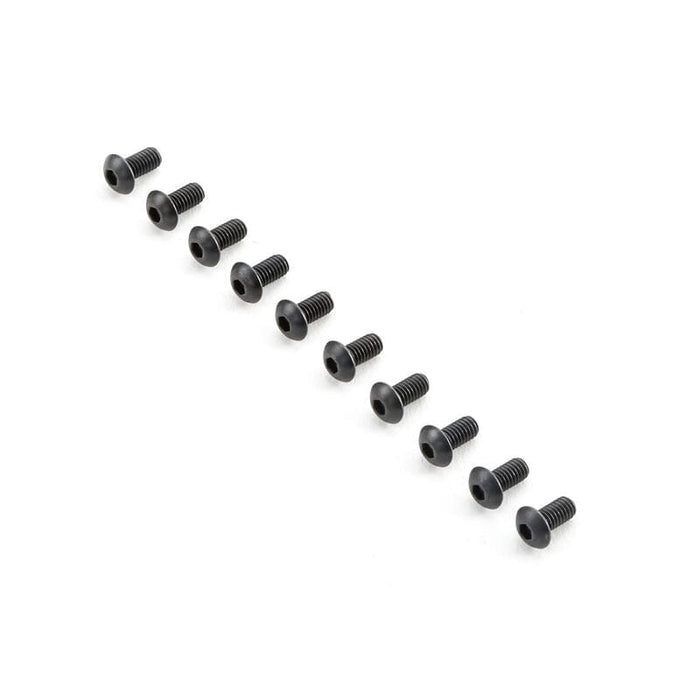 TLR255005 Button Head Screws, M4x8mm (10)