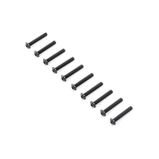TLR255020 Button Head Screws, M5x30mm (10)