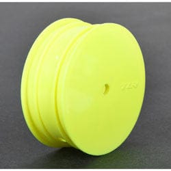 TLR43010 Front Wheel, 12mm Hex, Yellow (2): 22 3.0