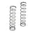 TLR5162 Rear Shock Spring, 1.6 Rate, Grey: 22T