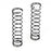 TLR5163 Rear Shock Spring, 1.8 Rate, White: 22T