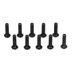 TLR5904 Button Head Screws, M3 x 12mm (10)
