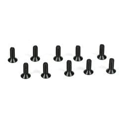 TLR5960 Flathead Screws, M2 x 6mm (10)