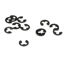 TLR6105 E-Clips, 3mm Shaft (12)