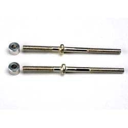 Turnbuckles (54mm) (2)/ 3x6x4mm aluminum spacers (rear camber links)