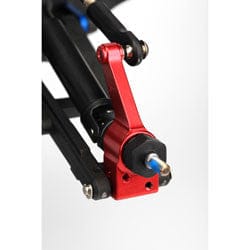 Carriers, stub axle (red-anodized 6061-T6 aluminum)(rear)(2)