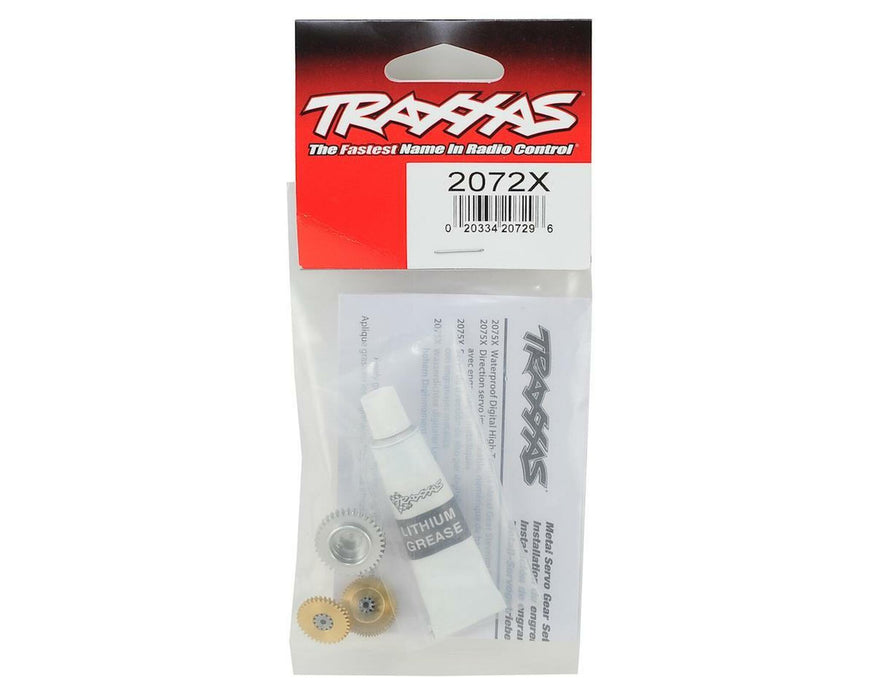 TRA2072X Gear set, metal (for 2070, 2075 servos)