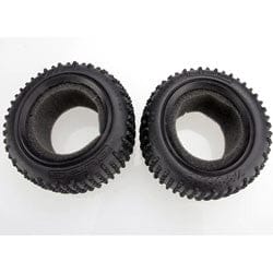 Tires, Alias 2.2" (rear) (2)/ foam inserts (Bandit) (soft compound)