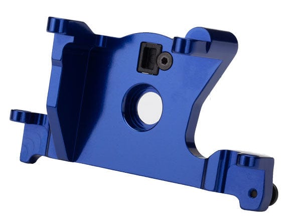 TRA7460R Traxxas Motor mount, 6061-T6 aluminum (blue-anodized)