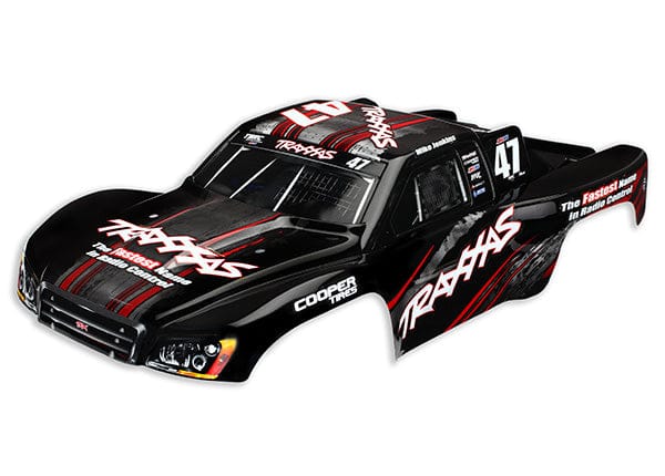 TRA4418 Traxxas Body, Nitro Slash, #47 Mike Jenkins (painted, decals applied)