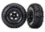 TRA8181 Traxxas Tires and wheels, assembled, glued (TRX-4 Sport wheels, Canyon Trail 2.2 tires) (2)