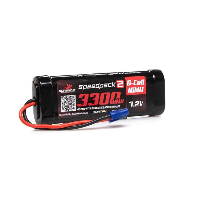 DYNB2070EC SPEEDPACK2 7.2V 3300MAH 6 CELL NiMH FLAT EC3