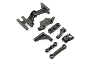 LOS251059  St Servo Mount and Bellcrank Set: Super Baja Rey