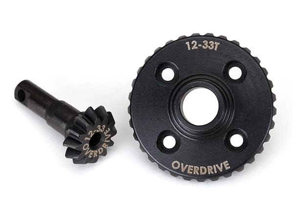 TRA8287 Traxxas Ring gear, differential/ pinion gear, differential (overdrive, machined)