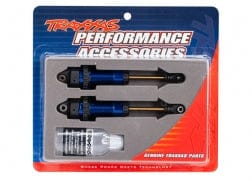 TRA7462 Shocks, GTR xx-long blue-anodized
