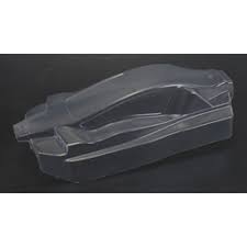 SCHU5107 BODYSHELL & DECALS; CLEAR - CAT SX3