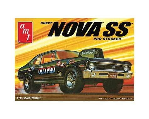 AMT1142M  1/25 1972 Chevy Nova SS Old Pro 2T