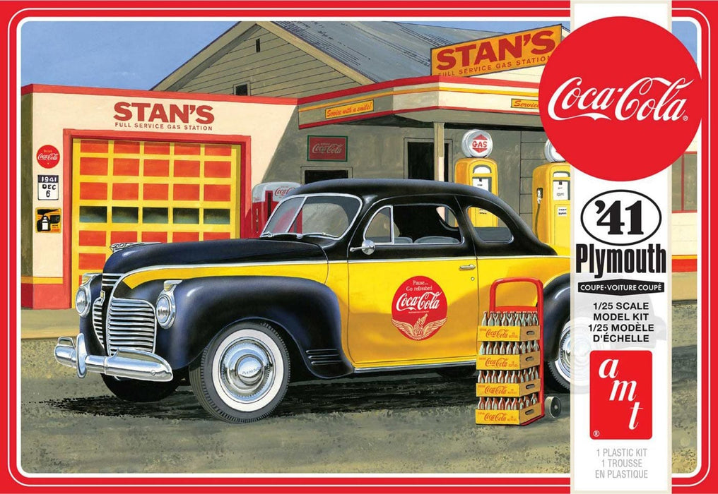 AMT1197M 1/25 1941 Plymouth Coupe Coca-Cola