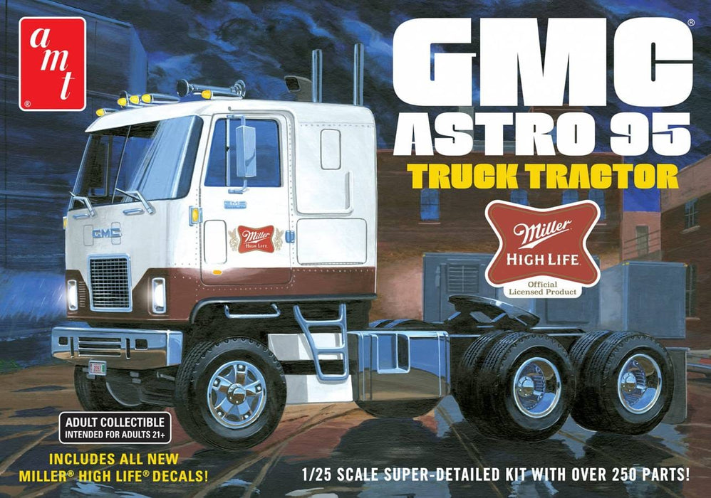 AMT1230 GMC Astro 95 Semi Tractor (Miller Beer)