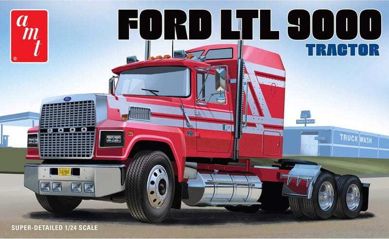 AMT1238 Ford LTL 9000 Semi Tractor