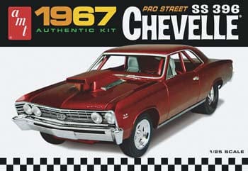  1/25 1967 Chevy Chevelle Pro Street