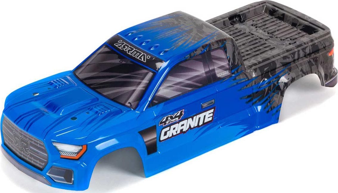 ARA402302 Granite 4X4 MEGA Finished Body Blue