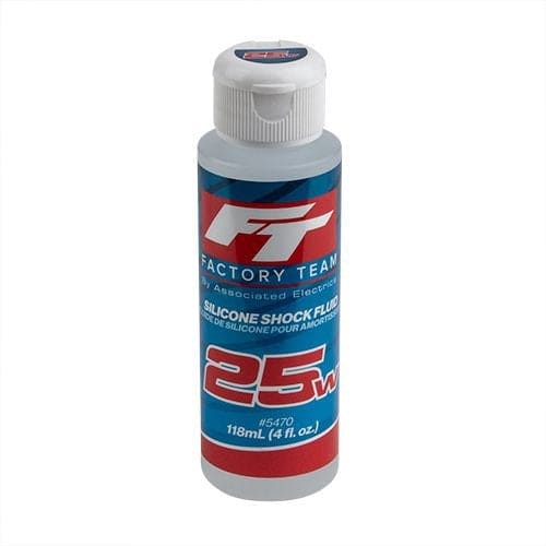ASC5470 Team Associated FT Silicone Shock Fluid, 25wt (275 cSt) (4oz)