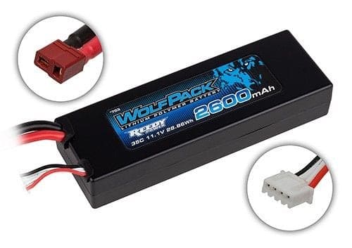 ASC763 Reedy WolfPack LiPo 2600mAh 35C 3S 11.1V, T-plug