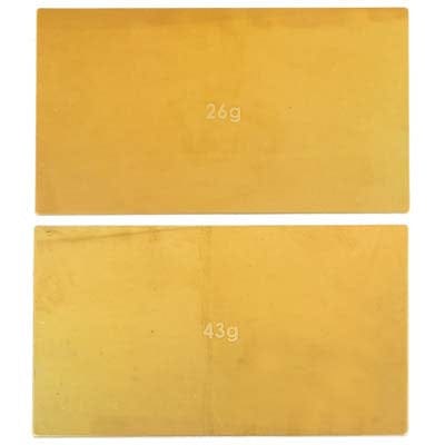 ASC91744 Brass Under Battery Weights B6