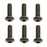 ASC6917 Button Head Socket Screw 4-40x3/8 (6)
