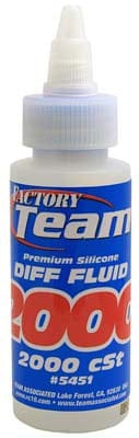 ASC5451 Team Associated Silicone Differential Fluid (2oz) (2,000cst)