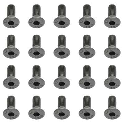 ASC25201 Flat Head Hex Screw M3x8mm (20)
