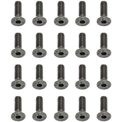 ASC25202 Flat Head Hex Screw M3x10mm (20)