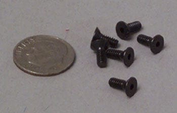 ASC7673 FT Flat Head Socket Screw 4-40x5/16 (6)