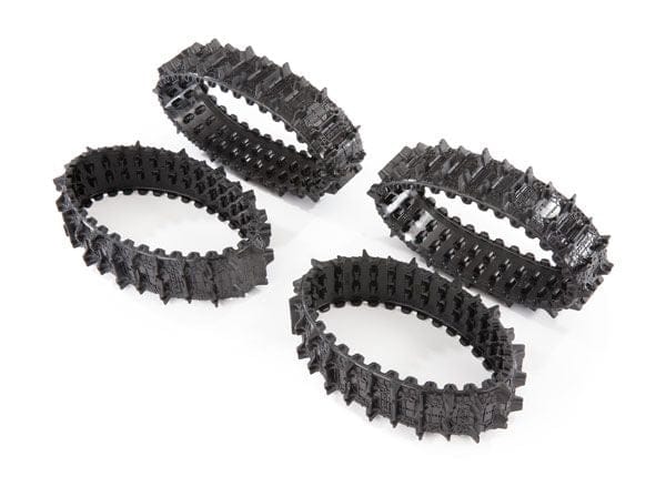 TRA8877 Traxxas Treads, Deep-Terrain, TRX-4 Traxx (complete set, front & rear) (rubber) (4)