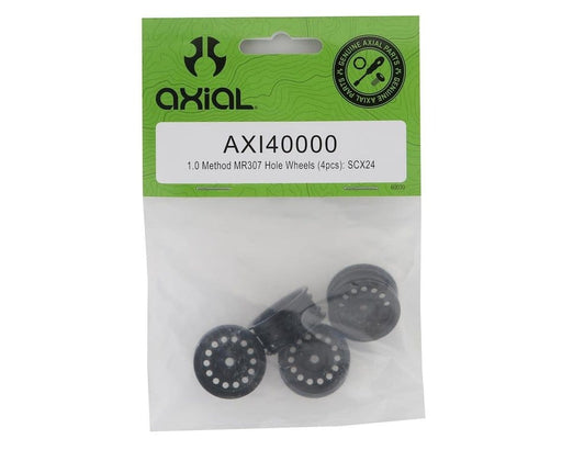 AXI40000 1.0 Method MR307 Hole Wheels (4pcs): SCX24