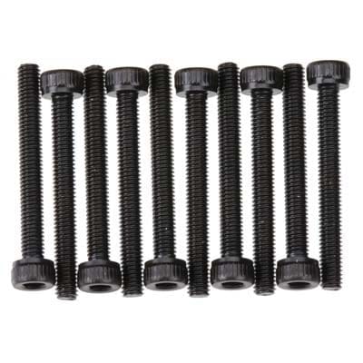 AXA089 Cap Head M3x25mm Black Oxide (10)