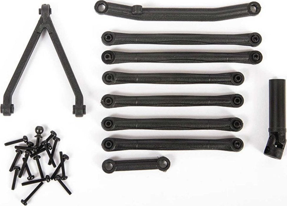 AXI204000 Suspension Links, Long Wheel Base 133.7mm: SCX24