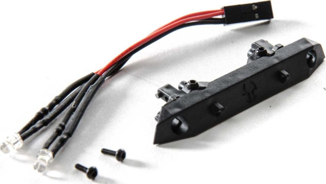 AXI31616 	SCX24 CRC Front Bumper w/ LED's
